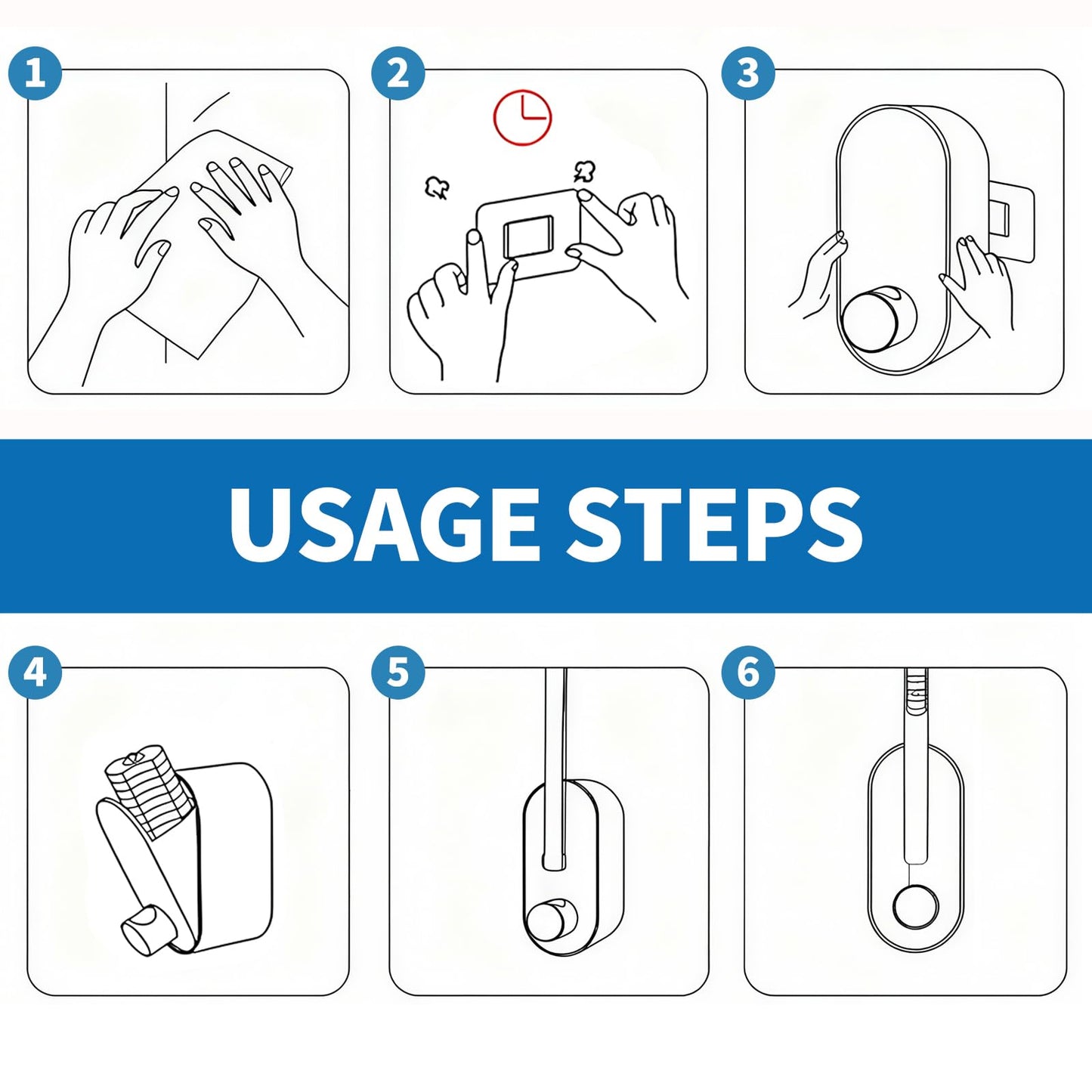 Premium Wall-Mount Toilet Cleaning Kit โ Disposable & Hygienic