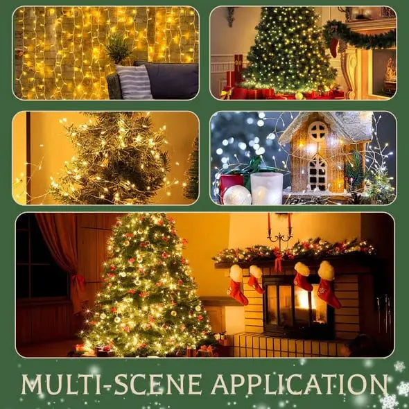 Christmas Firecracker LED String Lights