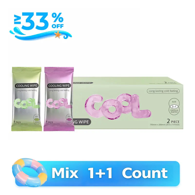 Pink & Green Mix 1+1 Count