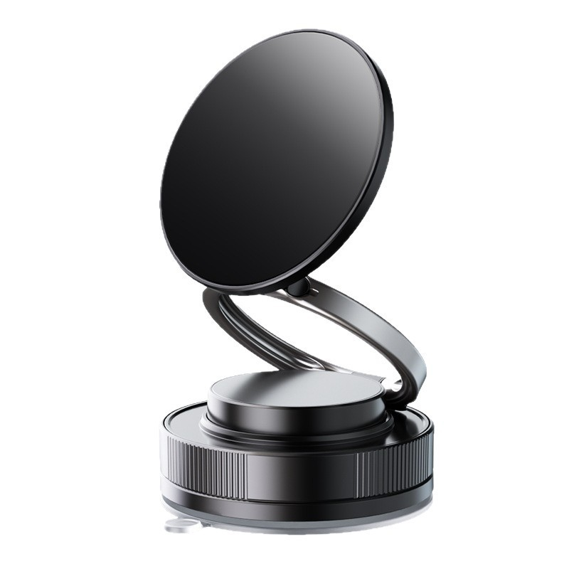 Universal Foldable Magnetic Car Mount - Strong N52 Magnet, Works with All Smartphones