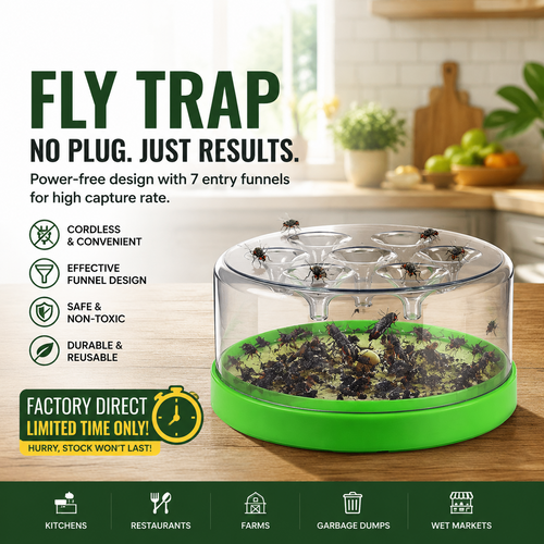 Reusable Non-Electric Fly Trap