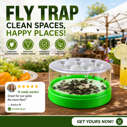 Reusable Non-Electric Fly Trap