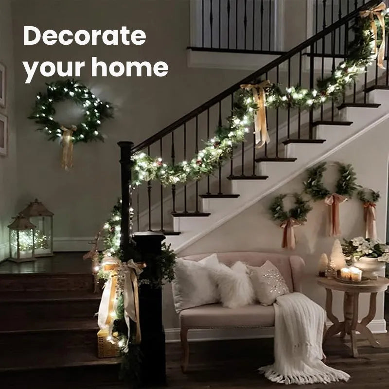 Christmas Firecracker LED String Lights