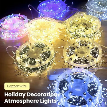 Christmas Firecracker LED String Lights