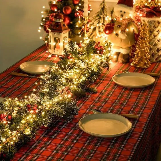 Christmas Firecracker LED String Lights