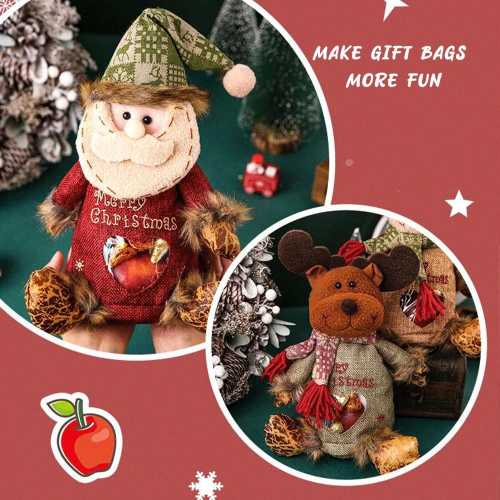 🎉 Last Day Promotion 50% OFF 🎉Christmas Gift Bags Zipper Design
