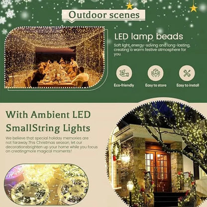 Christmas Firecracker LED String Lights
