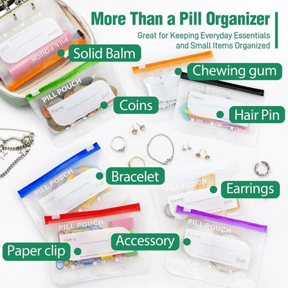 🏆 Last Day Deal! A8 Waterproof & Crush-Resistant Pill Pouch