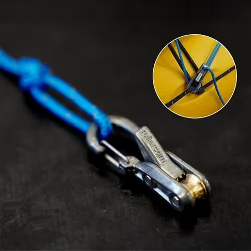 No-Knot Rope Tightener Kit – Pull-to-Lock, Quick-Release Tie-Down System