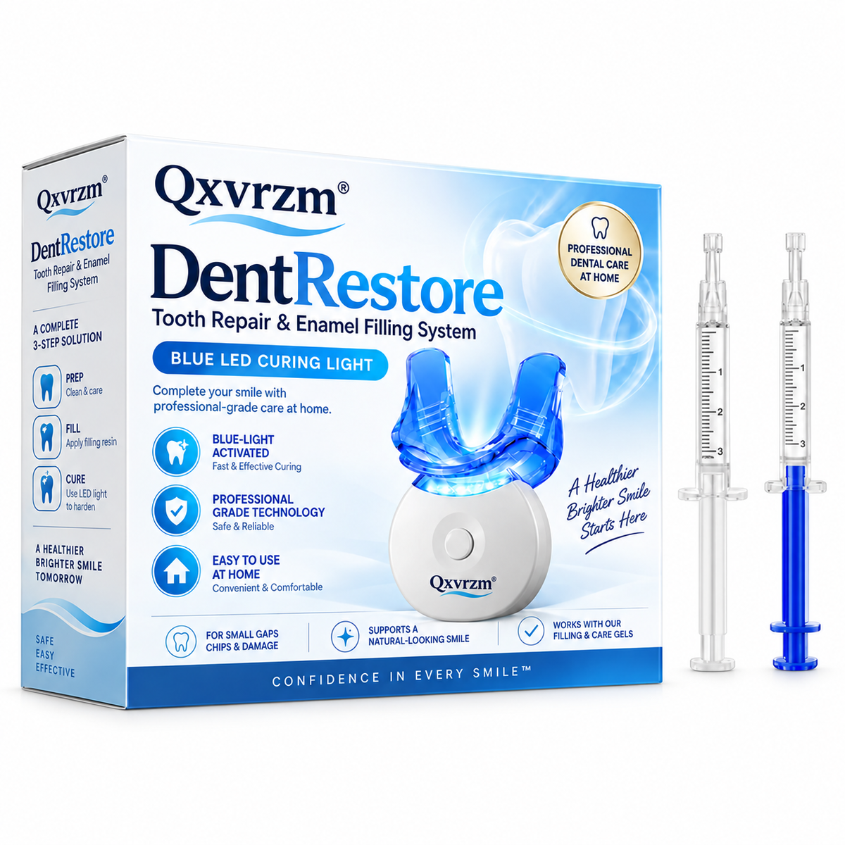 Qxvrzm® DentRestore Tooth Repair & Filling System 🦷