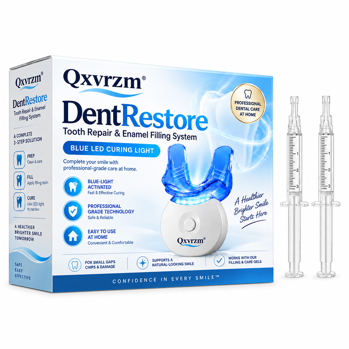 Qxvrzm® DentRestore Tooth Repair & Filling System 🦷