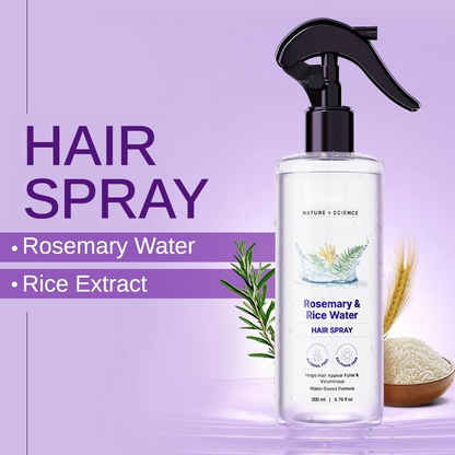 🌿 Rosemary Hair Growth Spray – Helps Reduce Hair Fall & Nourish the Scalp
