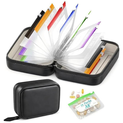 🏆 Last Day Deal! A8 Waterproof & Crush-Resistant Pill Pouch