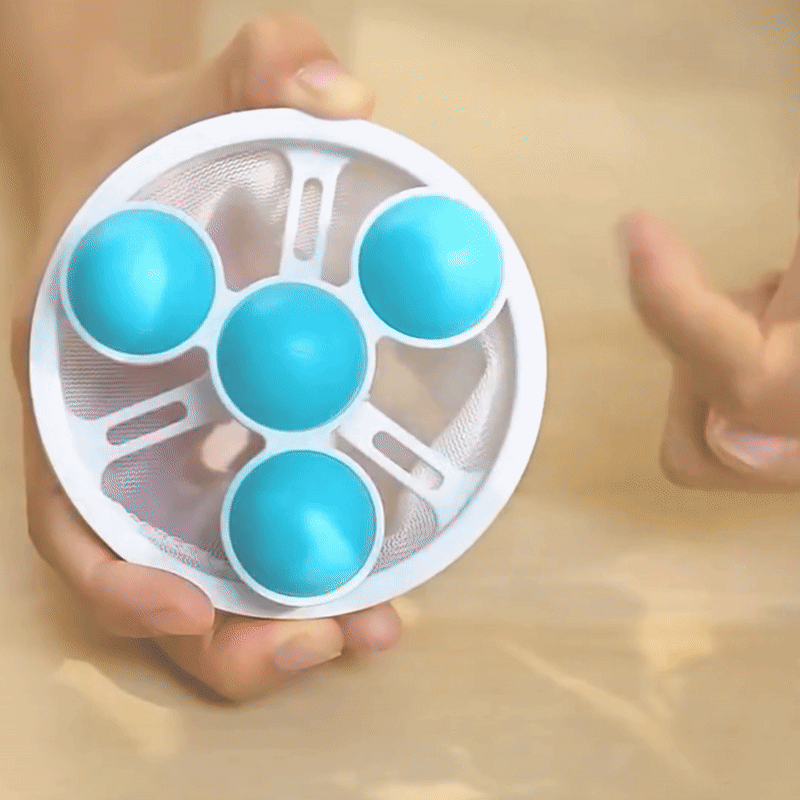 🧺 Washing Machine Lint Filter- Floating Laundry Filter for Hair, Lint & Fabric Fibers