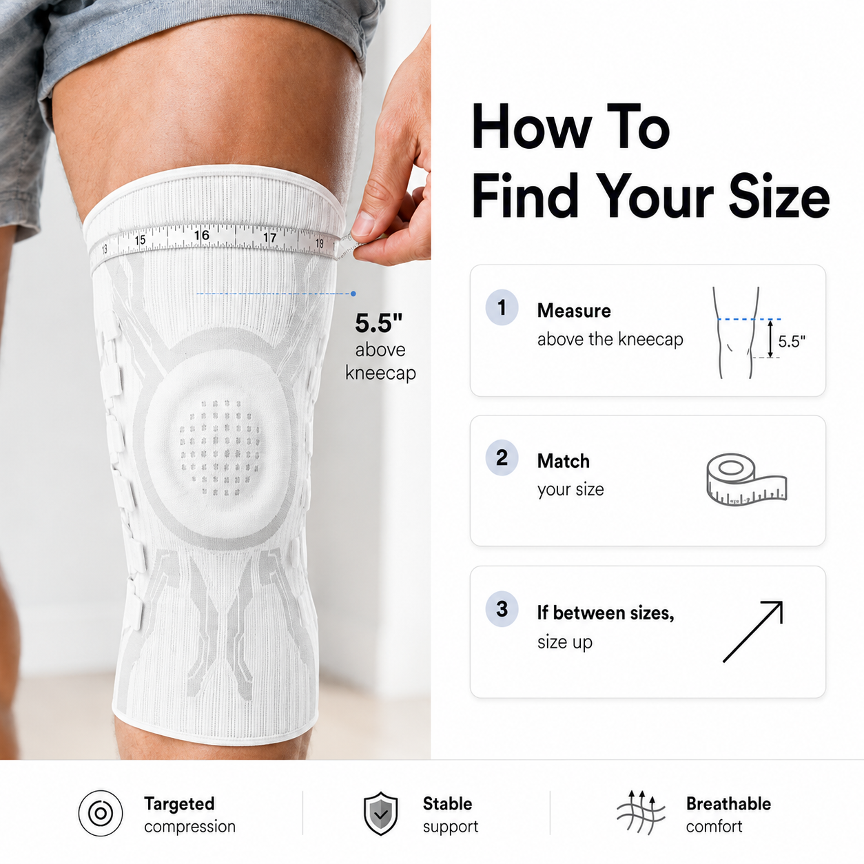 Adjustable Sports Knee Support Brace