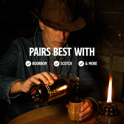Oak Whiskey Tumbler