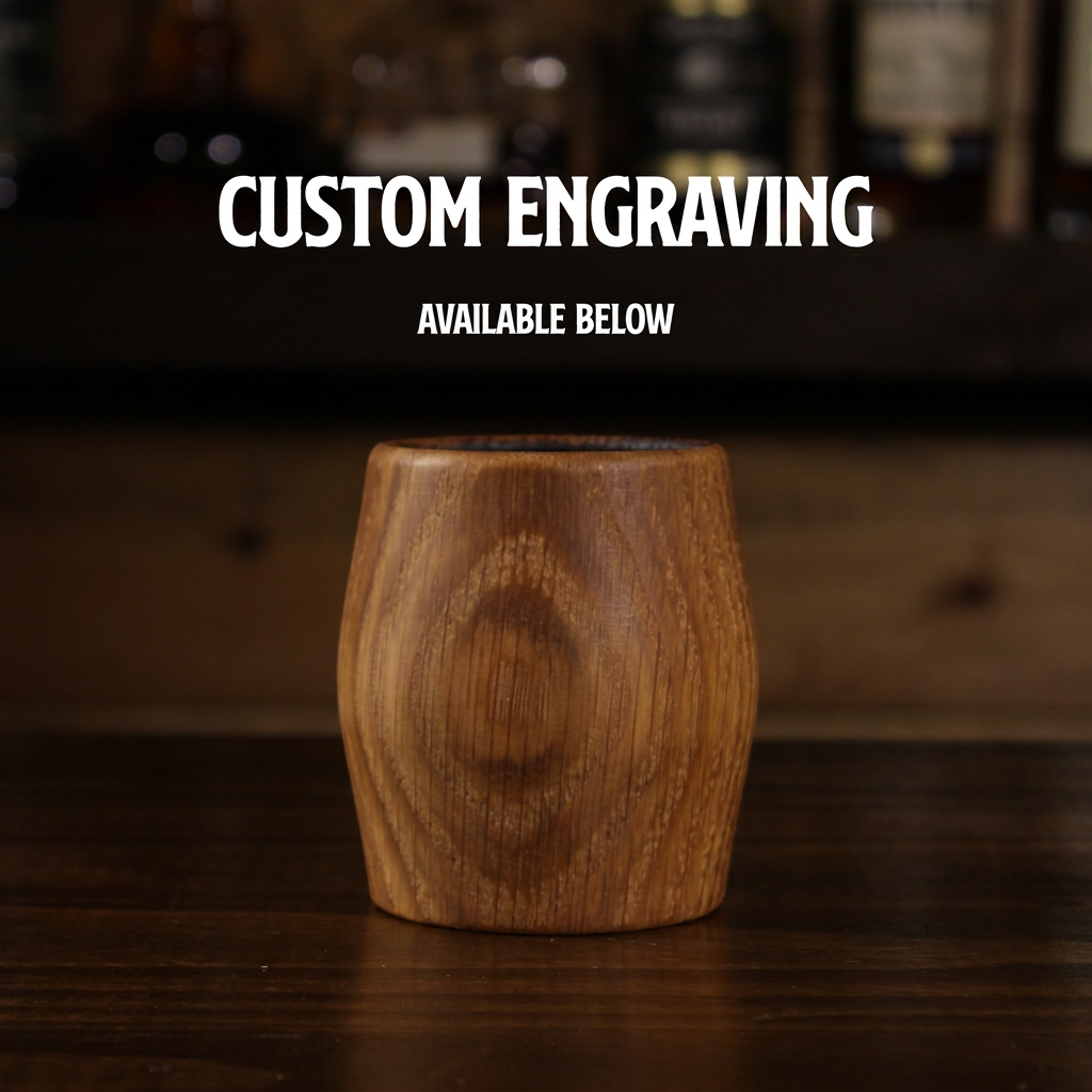 Oak Whiskey Tumbler