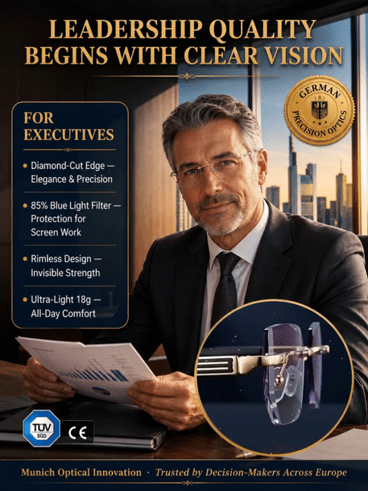 Recommended By Germany's Top Opticians: See clearly near and far without swapping glasses - A Glasses Revolution!