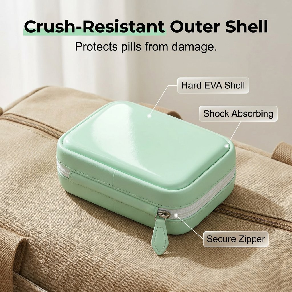 🏆 Last Day Deal! A8 Waterproof & Crush-Resistant Pill Pouch