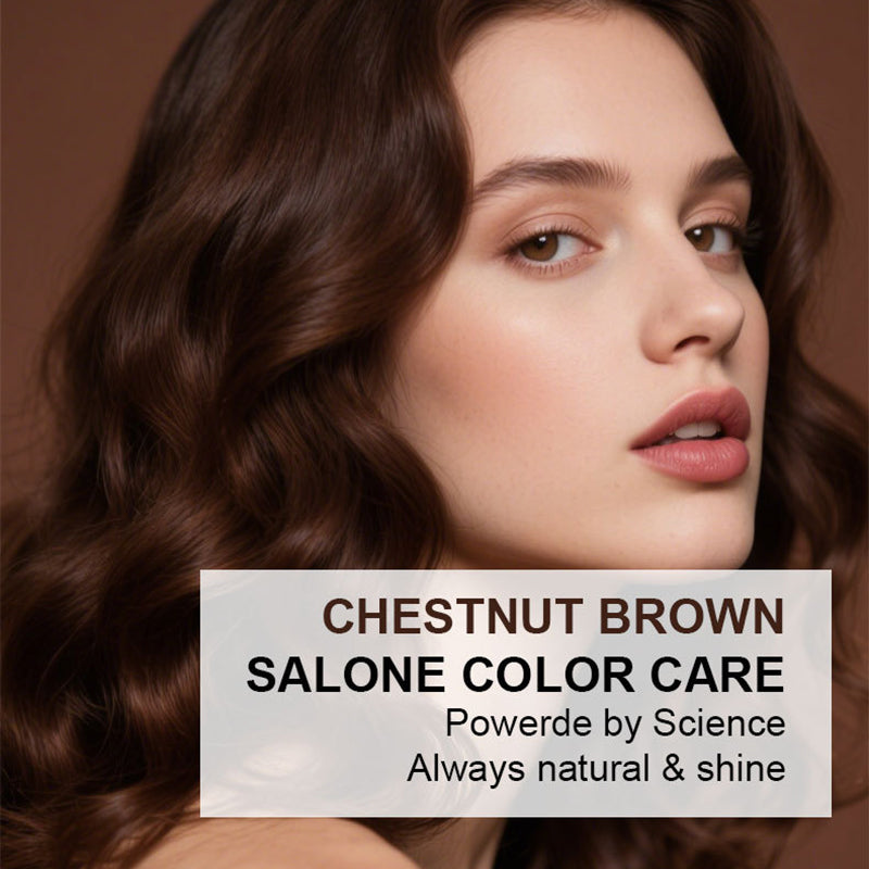 2026 HOT SALE💞50K+ SOLD! 🌸🌿 4‑in‑1 Herbal Hair Dye Shampoo