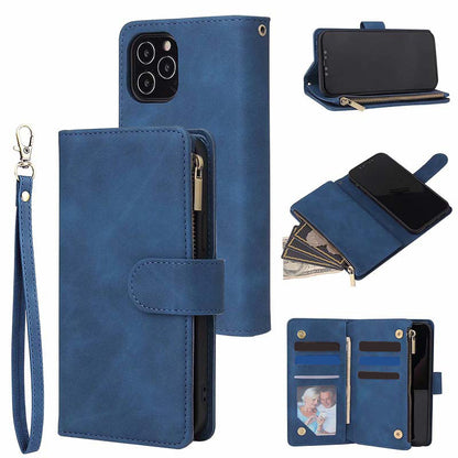 2-in-1 Magnetic PU Leather Wallet Case – Detachable, Multi Storage, Kickstand ✨
