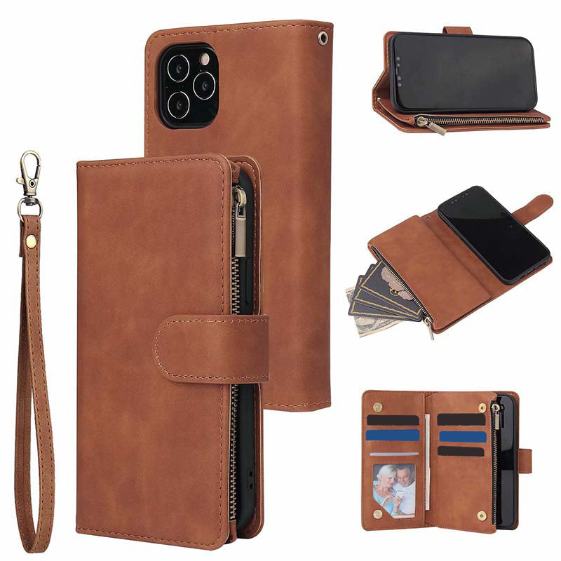 2-in-1 Magnetic PU Leather Wallet Case – Detachable, Multi Storage, Kickstand ✨