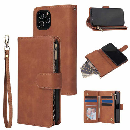 2-in-1 Magnetic PU Leather Wallet Case – Detachable, Multi Storage, Kickstand ✨