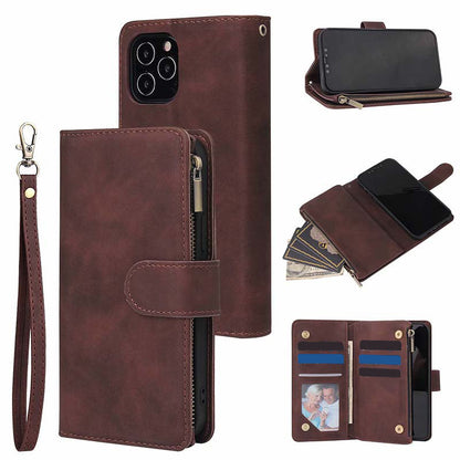 2-in-1 Magnetic PU Leather Wallet Case – Detachable, Multi Storage, Kickstand ✨