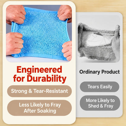 10A Antibacterial Easy-Rinse Dishcloth - Advanced Wood-Fiber Cleaning Cloth
