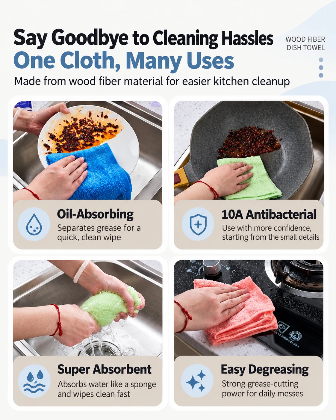 Ways to use cleaning cloths